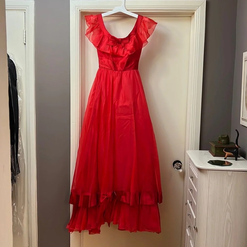 Vintage 1978 Mike Benet Pageant/Prom Dress (7) - Picture 3 of 10